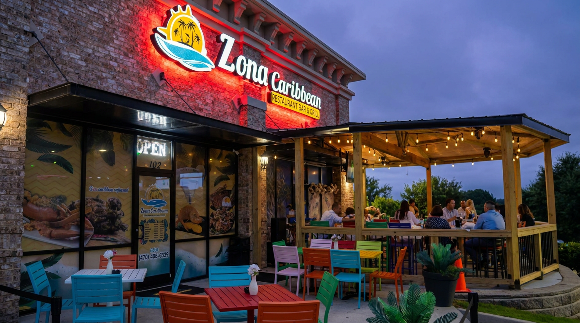 Caribbean flavor, Norcross nights
